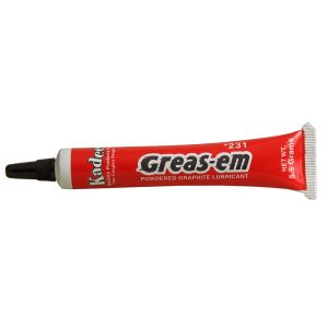 #231 Greas-em Dry Graphite Lubricant 5.5 gram tube
