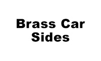 Brass Car Sides HO Scale Coupler Conversions