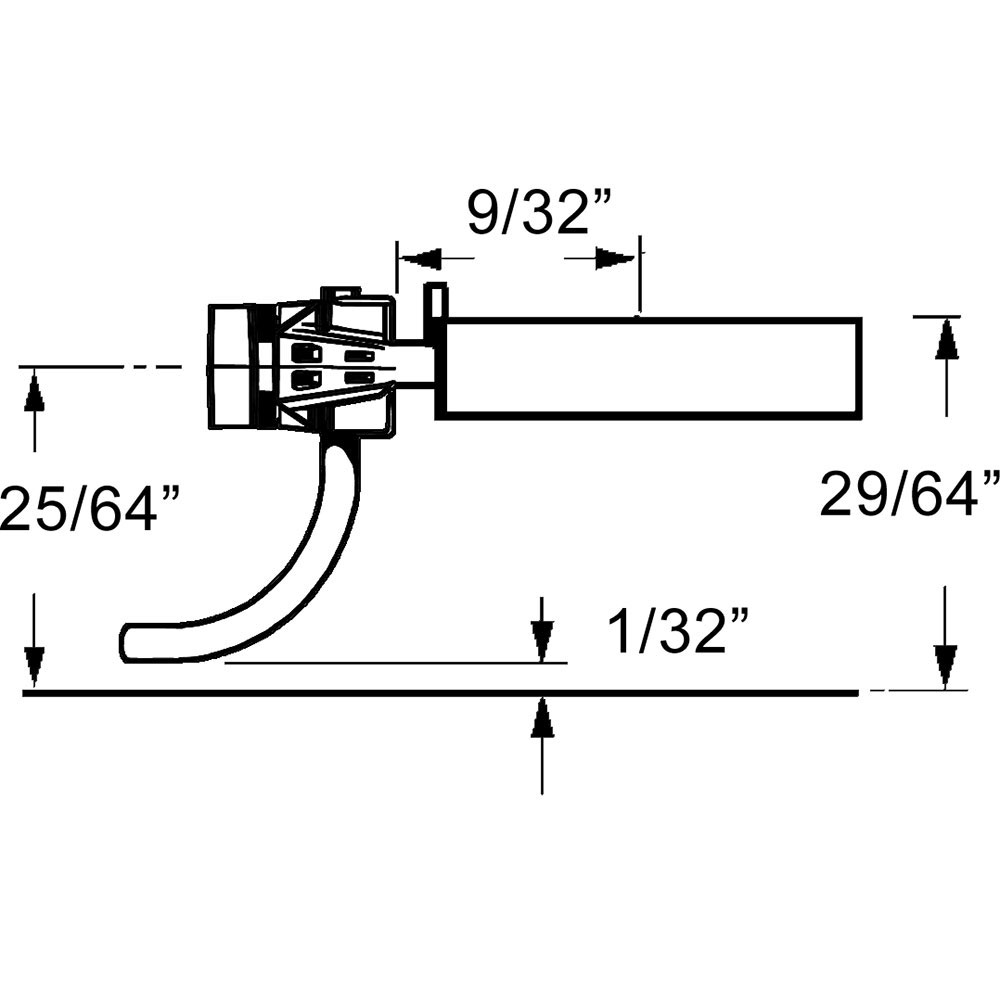 KDE147 Kadee 1:87 HO Metal Whisker Magne-Matic Coupler Medium 9//32/'/' Undrst 2PR