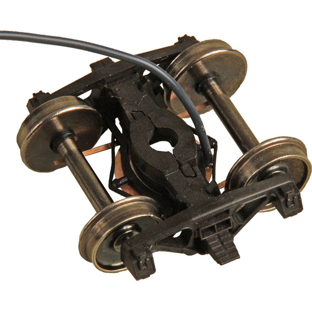 HO Scale Kadee 590 Bettendorf AAR Electrical Pickup Caboose Trucks 33