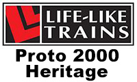 Life-Like Trains Proto 2000 Heritage Logo