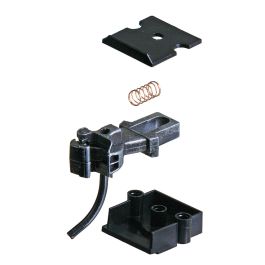 743 O Scale Type E Short Centerset Metal Couplers with Plastic Short Gearboxes