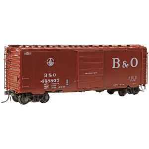 #5324 HO Scale Baltimore & Ohio B&O #468807 - RTR 40' PS-1 Boxcar