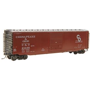 #6026 HO Scale Chesapeake & Ohio C&O #21139 - RTR 50' PS-1 Boxcar