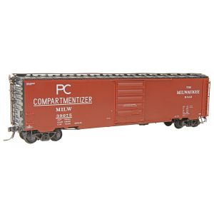 #6418 HO Scale  Milwaukee MILW #39075 - RTR 50' PS-1 Boxcar