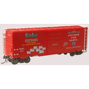 #6931 HO Scale 2023 Kadee Christmas Car KDC #031 - RTR 40' PS-1 Boxcar