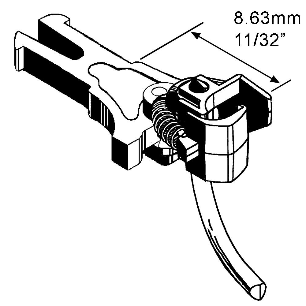 #18 NEM 362 European Style Coupler - Medium #18 NEM 362 European Style Coupler - Medium