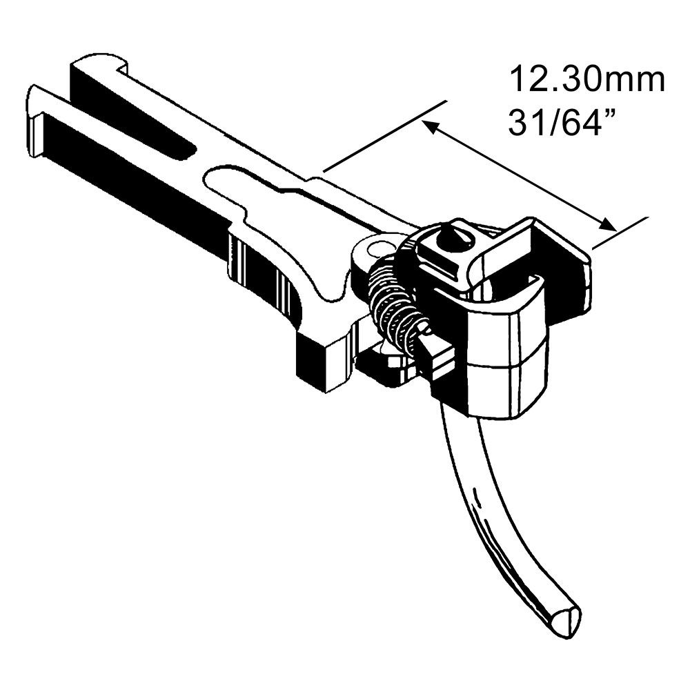 #20 NEM 362 European Style Coupler - Extra Long #20 NEM 362 European Style Coupler - Extra Long