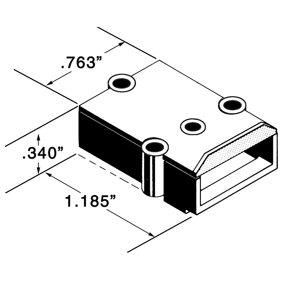1906 1 Scale Type E Straight Centerset Shank Couplers with