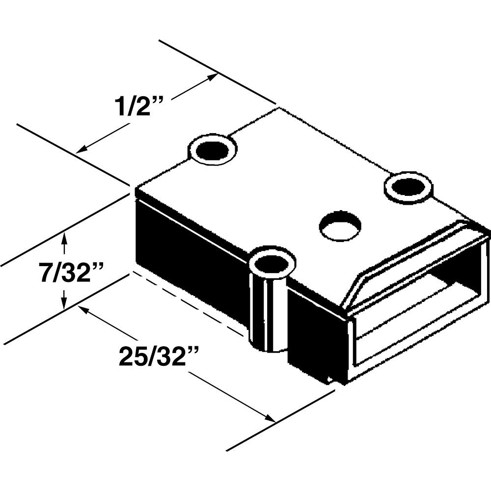 817 O Scale Plastic Gearboxes - Black