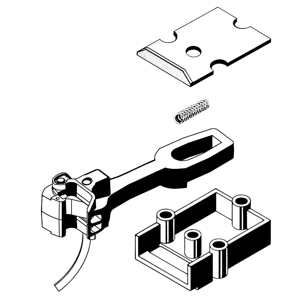 918 G Scale Long Coupler Straight Centerset with Body Mount