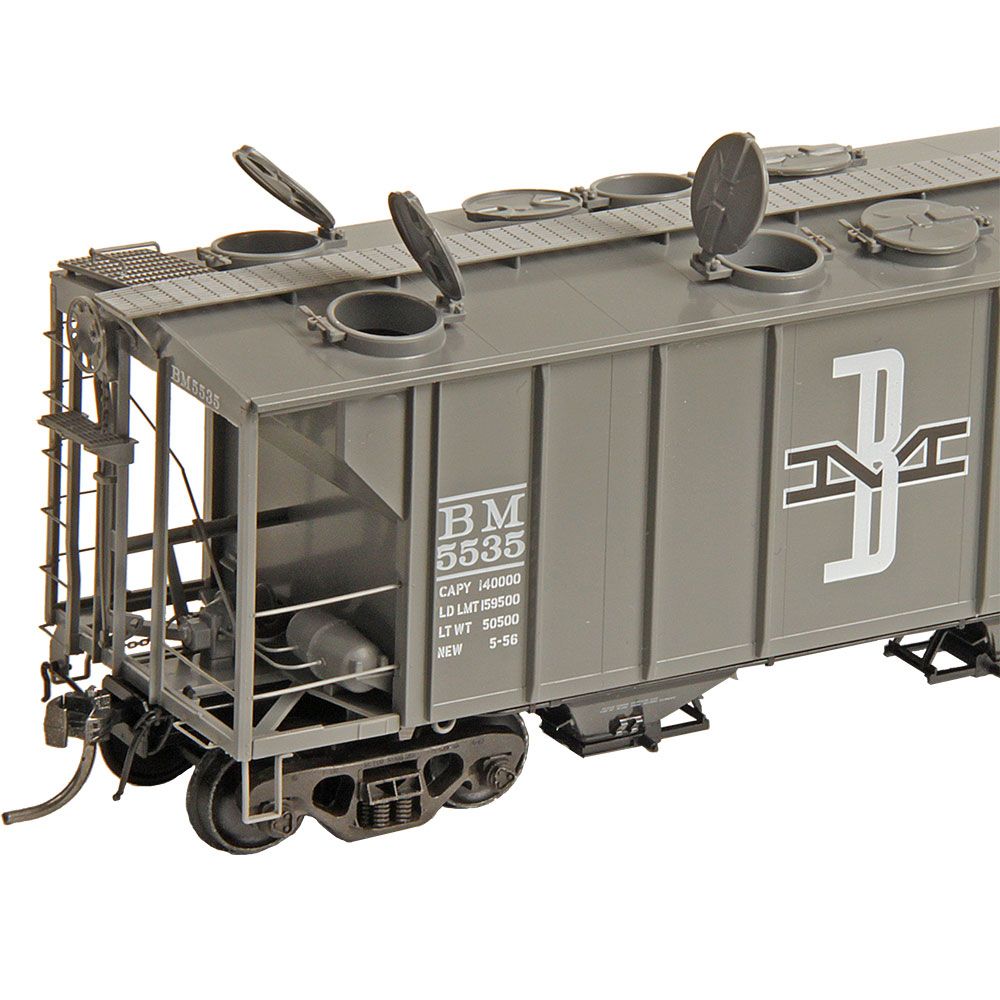 8342 HO Scale Boston Main BM #5535 - RTR PS-2 Two Bay Hopper